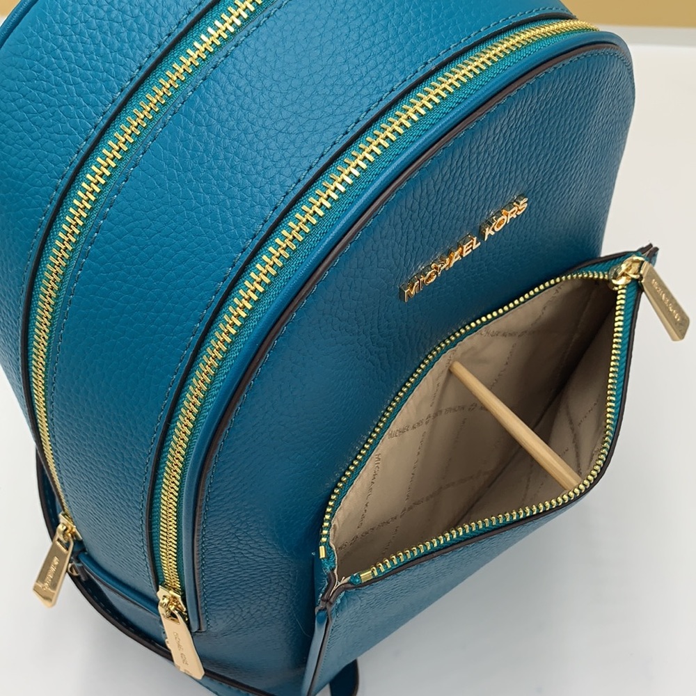 MICHAEL KORS ADINA MEDIUM BACKPACK LAGGON COLOR - Picture 8 of 16